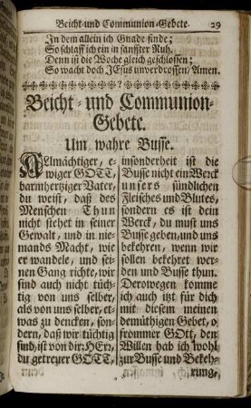Beicht- und Communion-Gebete.