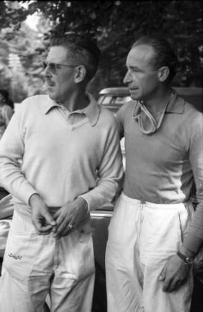 Schauinsland-Rennstrecke: Huschke von Hanstein und Edgar Barth