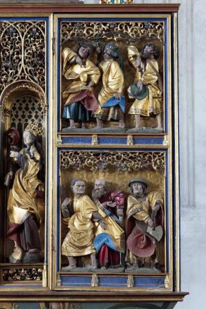 Flügelaltar — Altarflügel (Innenseite)