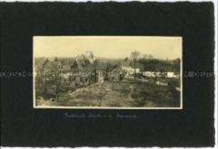 Zerstörte Häuser in Bailleul