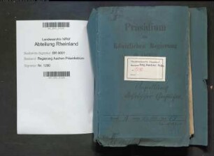 Anstellung katholischer Geistlichen. Specialia. Bd. 9