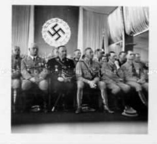 Raumbildband. Reichsparteitag der Arbeit. 100 Bilder. Bei Verlesung der Proklamation.