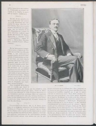 [Fotografía de] Mr. L. S. Rowe