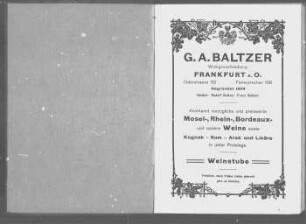 Adreß-Buch für Frankfurt an der Oder. 1908