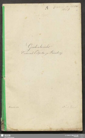 Grubenbericht über Emanuel Erbstolln zu Reinsberg - 18.7052 4.