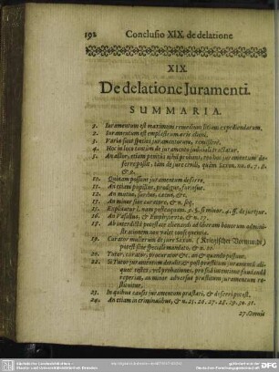 XIX. De delatione Juramenti