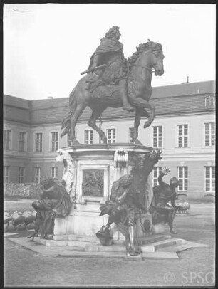 Berlin, Schloss Charlottenburg, Andreas Schlüter, Reiterdenkmal des Großen Kurfürsten.
