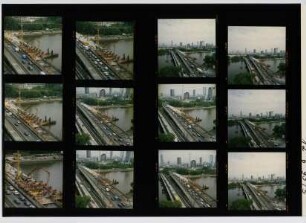 Friedensbrücke, Frankfurt am Main, 1993