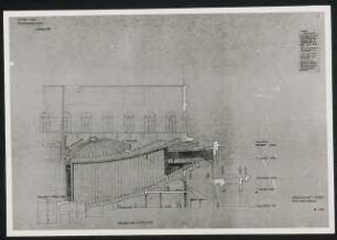 Opernhaus, Hannover Wettbewerb: Grundriss Parkettgeschoss 1:100