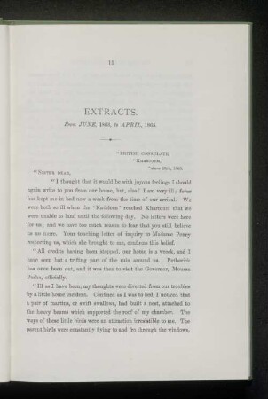 Extracts.