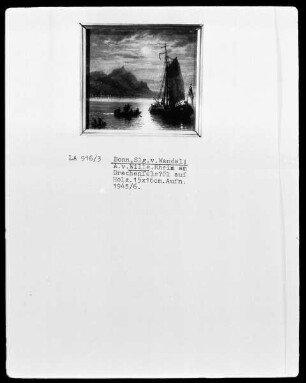 Rheinlandschaft mit Drachenfels