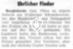 Ehrlicher Finder