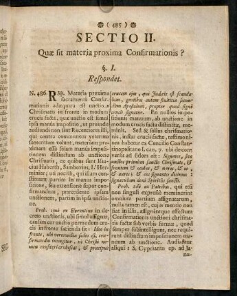 485-497, Sectio II.