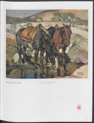 Arte nacional - Zaino y Colorado : Óleo de Fader