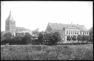 Köslin. Marienkirche und Mädchenschule