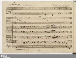 2. Menuet.- Le Tendre