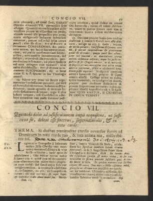 Concio VII.