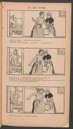 Las dos sordas - [Cómic]