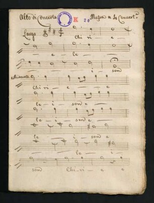39-51, Alto di Concerto