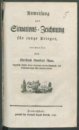 Anweisung zur Situations-Zeichnung für junge Krieger