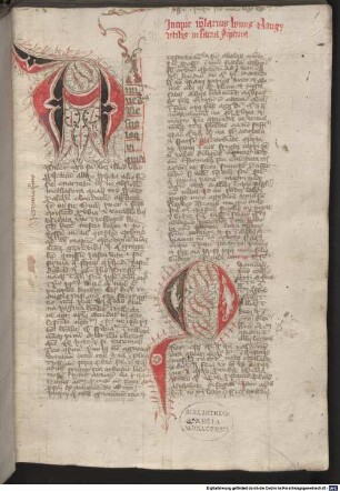 Vocabularius. Matthaeus de Cracovia. Guilelmus de Lanicea - BSB Clm 14258