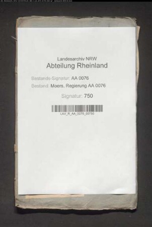 Kirchen- und Pfarrwesen und Einsetzung von reformierten Predigern