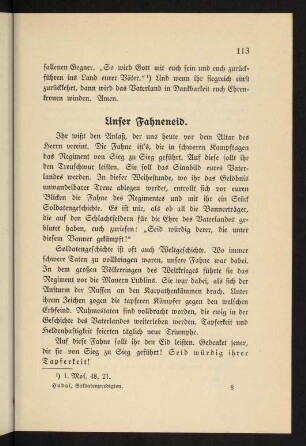 113-115, Unser Fahneneid