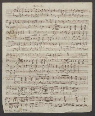 3 Sacred songs, pf - BSB Mus.Schott.Ha 3547-2 : [without title]