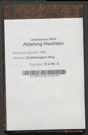 Register zum Hypothekenbuch Band 21