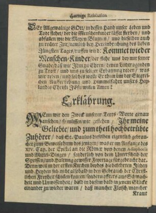 Erklährung.