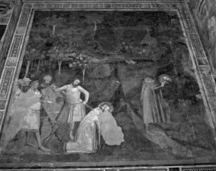 Kapellenausmalung — Martyrium des heiligen Donnino