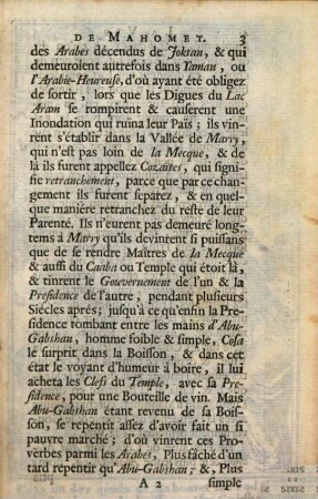 La vie de Mahomet