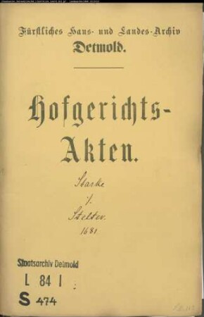 Starke, Sekretär gegen Stelter im Nienhagen - Schuldforderung