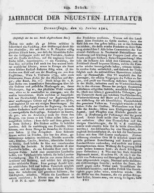 1801-06-25 : 249. Stück