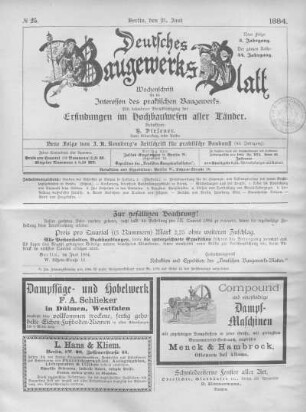 44. Jahrgang. Nr. 25.