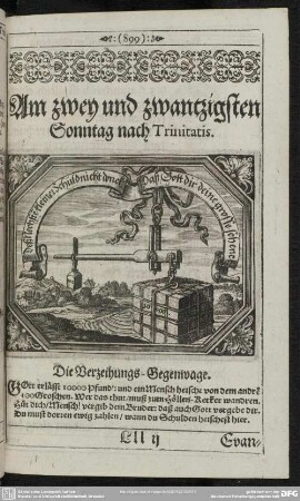 Am zwey und zwantzigsten Sonntag nach Trinitatis