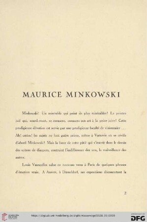 Maurice Minkowski