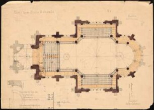 Zionskirche, Berlin: Emporengrundriss