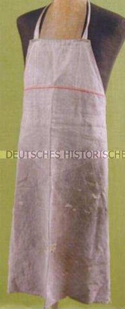 Arbeitsschürze der Staatlichen Forstwirtschaft der DDR