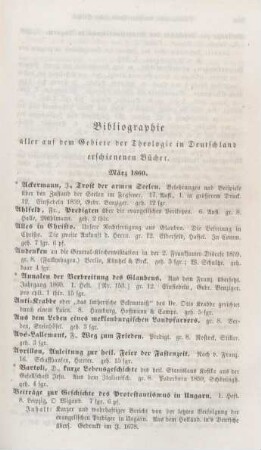 205-212 Bibliographie deutscher theologischer Bücher
