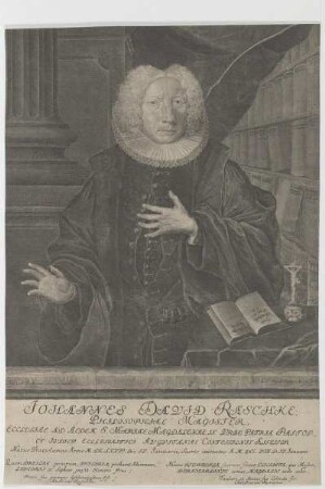 Bildnis des Johannes David Raschke