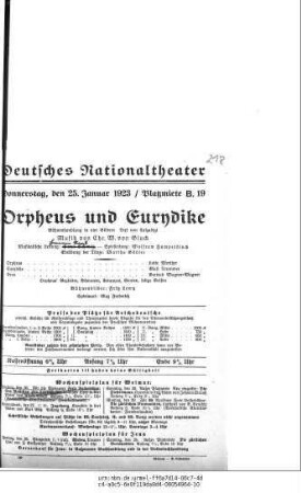 Orpheus und Eurydike