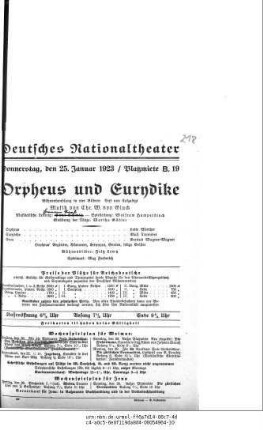 Orpheus und Eurydike