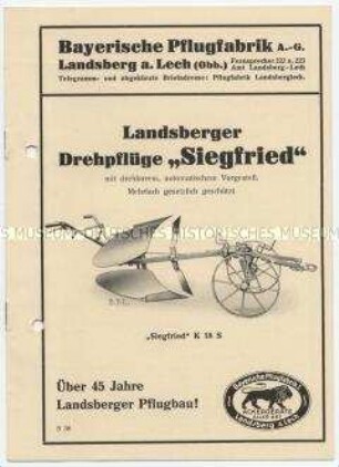 Landsberger Drehpflüge "Siegfried"