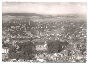Panoramablick über Detmold Richtung Osten