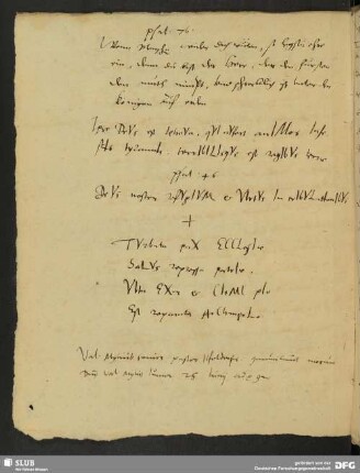 [Theologische Notizen, Gebete.]