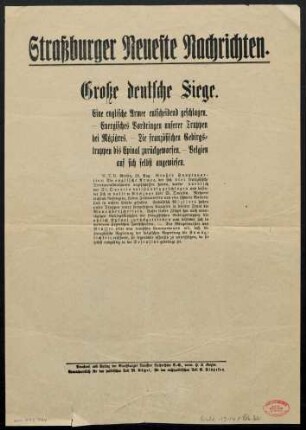 Große deutsche Siege