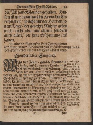 Sonderbahrer Eingang.
