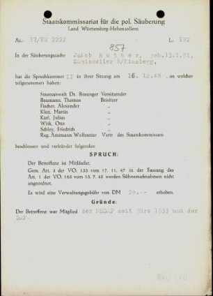 Ruther, Jakob
