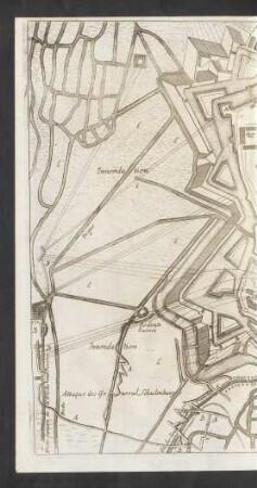 Plan der Attaque auff Bethune ...